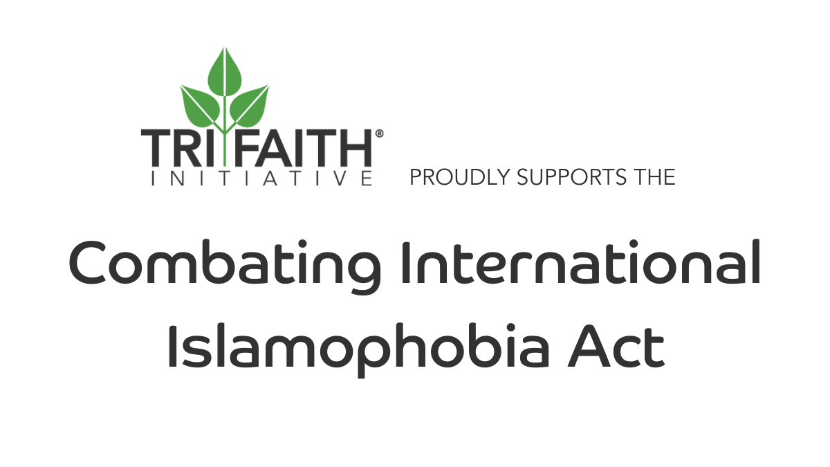 Statement of Support: Combating International Islamophobia Act